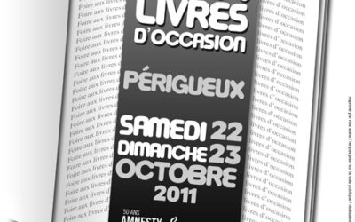 AFFICHE Foire aux livres 2011