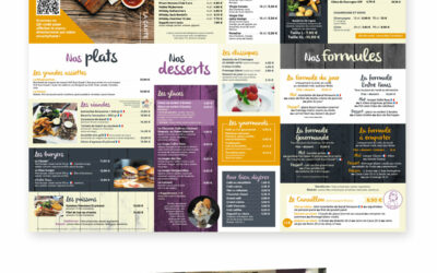 AFFICHE MENU Entre nous