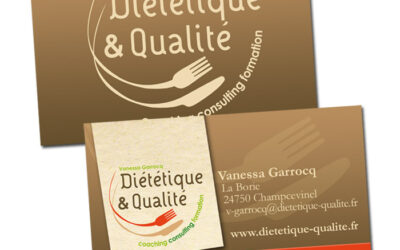 CARTE DE VISITE Diététique et Qualité