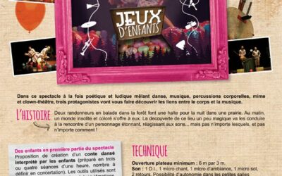 FLYER « Jeux d’enfants »