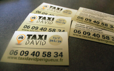 CARTE DE VISITE Taxi David