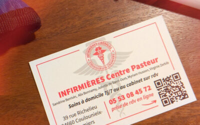CARTE DE VISITE cabinet d’infirmières